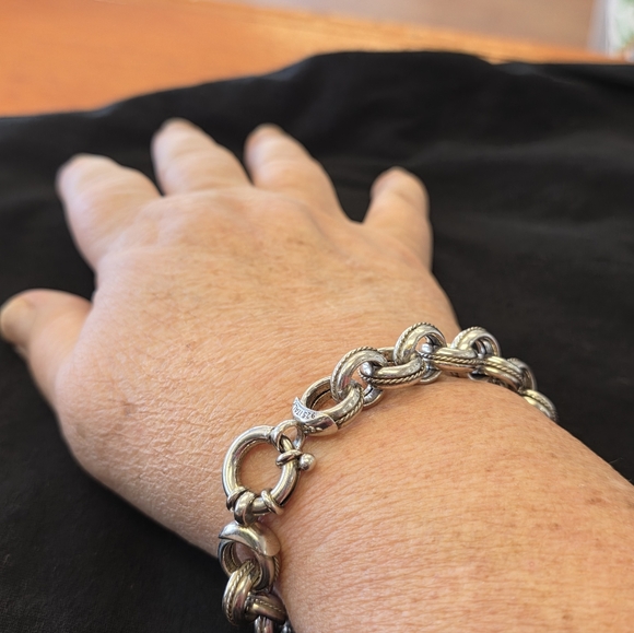 Milor Silver Rollo Bracelet - Picture 7 of 8
